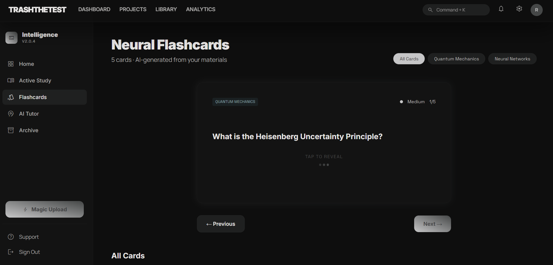 Flashcards